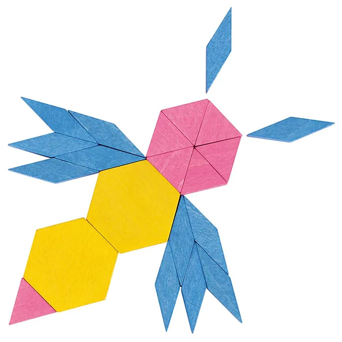 Lelin Wooden Mosaic Blocks 250 Pcs