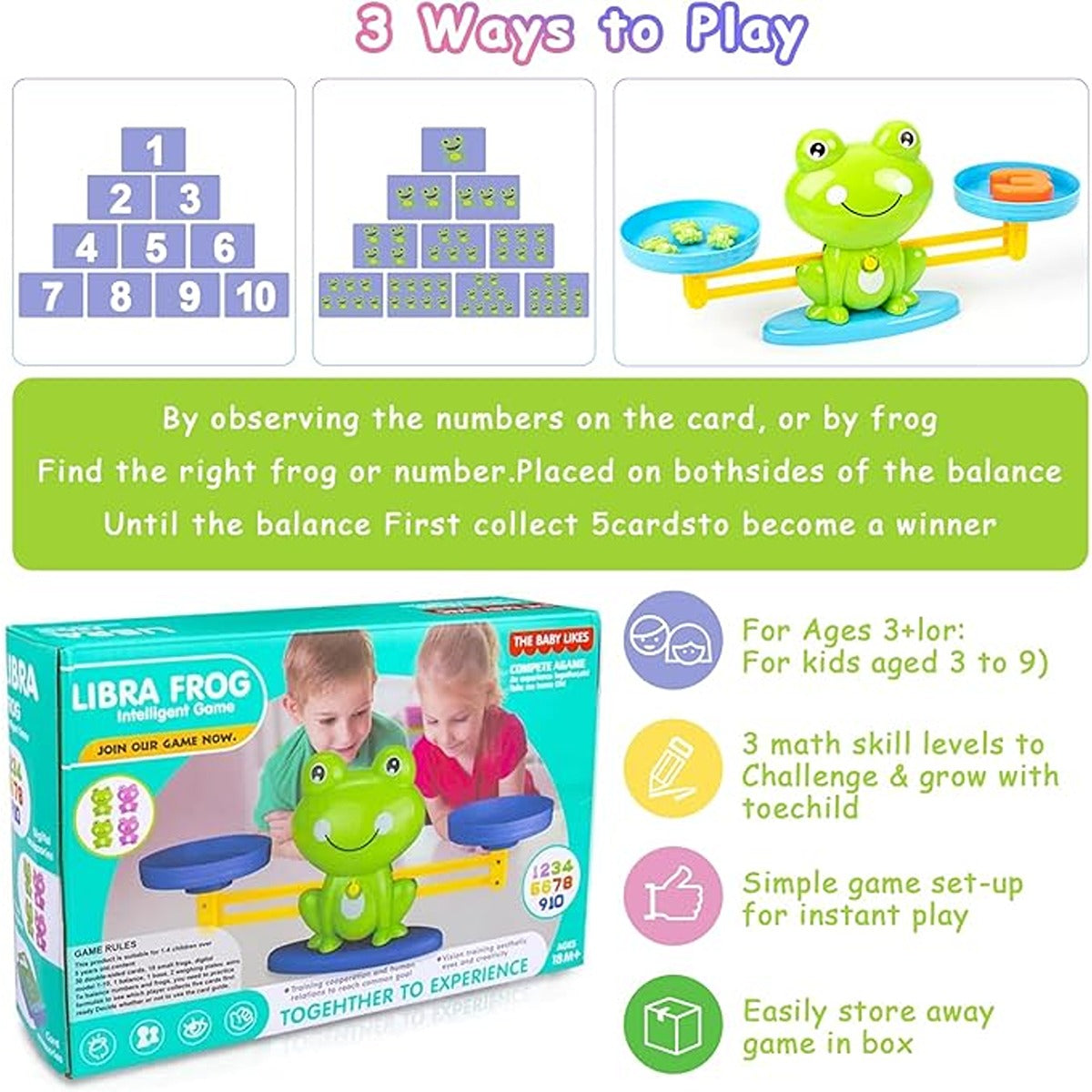 Lelin Lelin 1-10 Counting And Matching Board