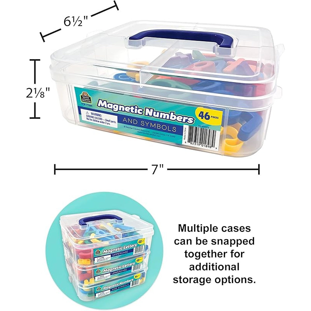 Lelin Magnetic Number (60 Pcs)