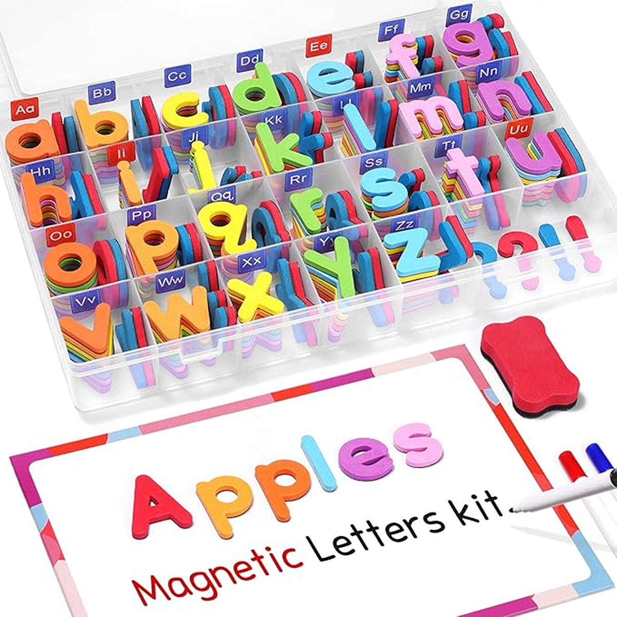 Lelin Magnetic Alphabet Upper Case (60 Pcs)