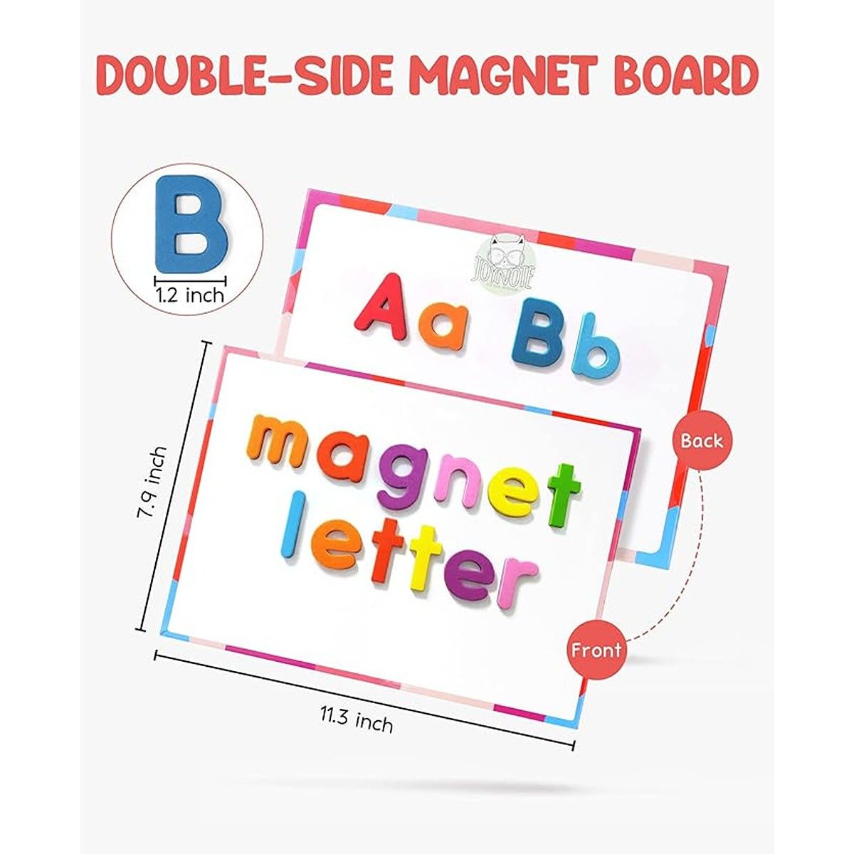 Lelin Magnetic Alphabet Upper Case (60 Pcs)