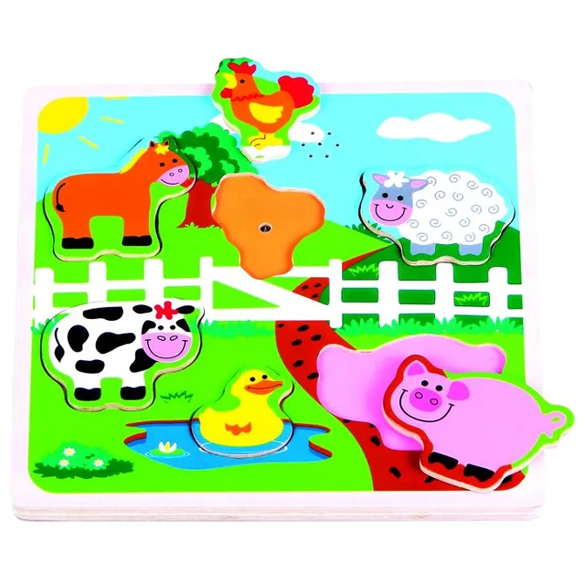 Lelin Farm Sound Puzzle