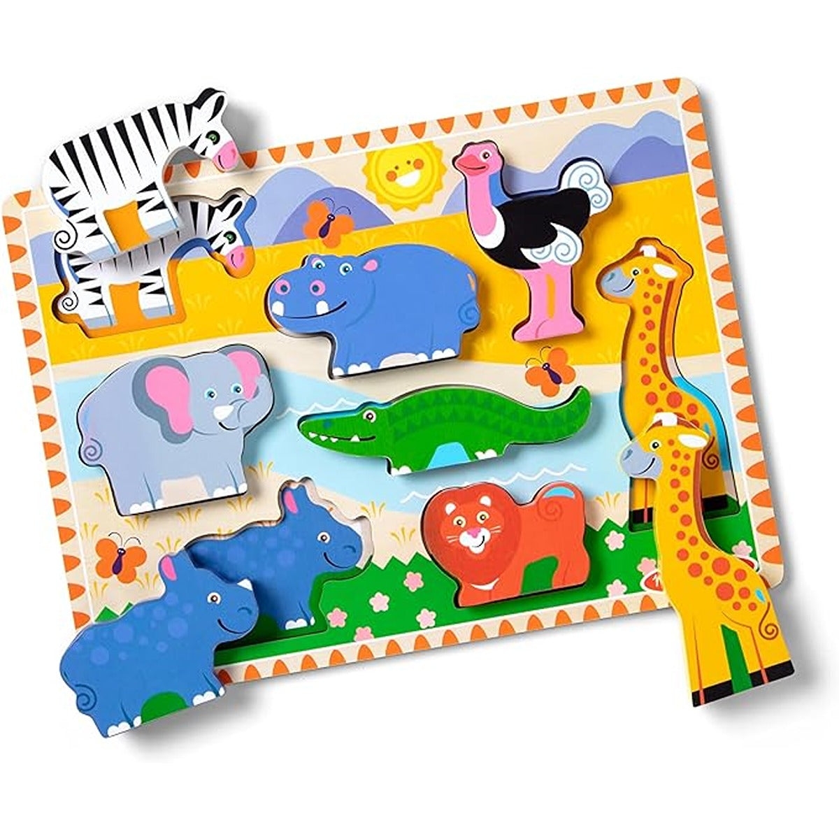 Lelin Chunky Farm Puzzle