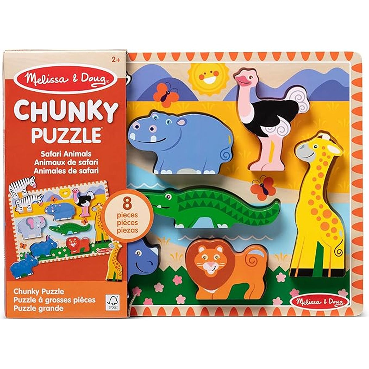 Lelin Chunky Farm Puzzle