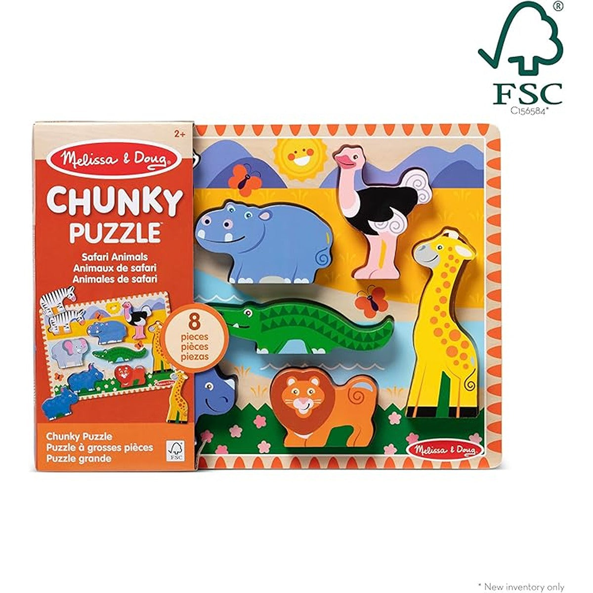 Lelin Chunky Farm Puzzle