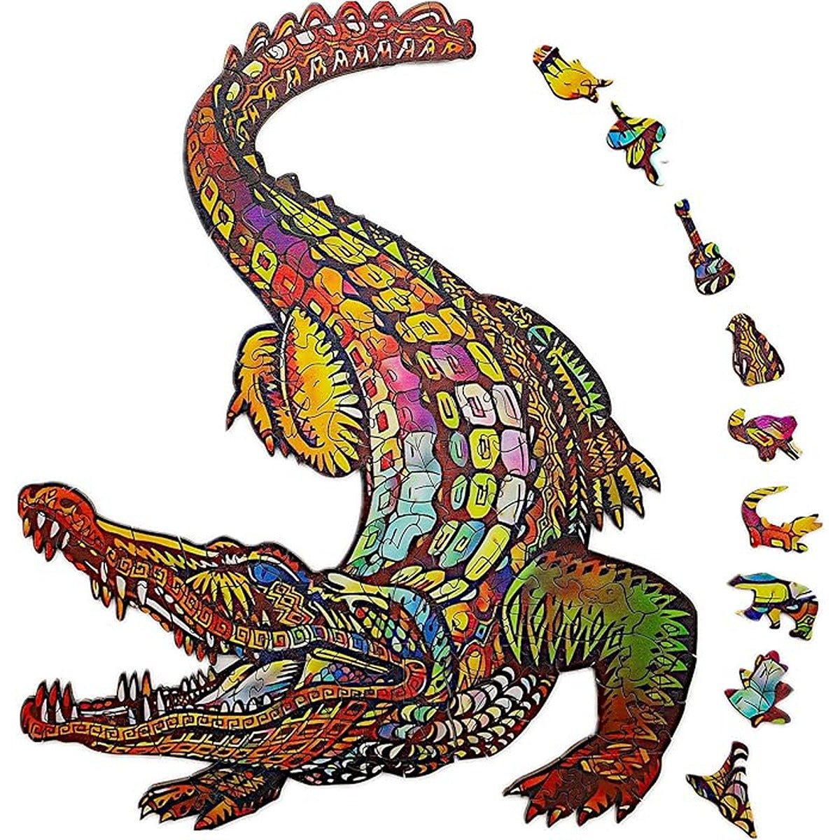 Lelin Lelin Chunky Animal Puzzle 4Pcs