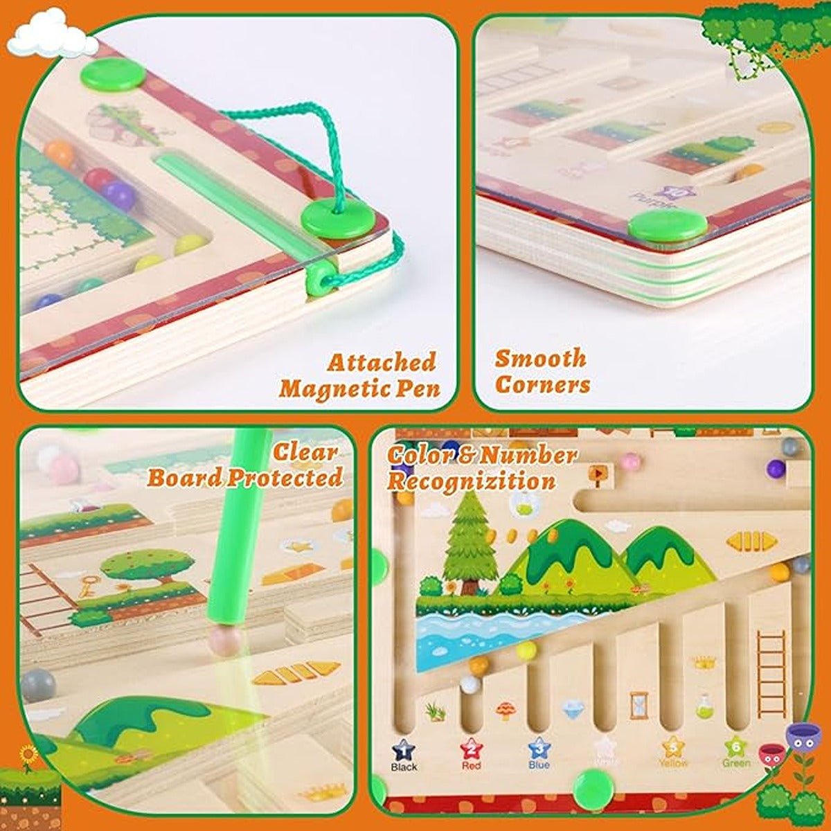 Lelin Lelin Fun Transport Magnetic Maze