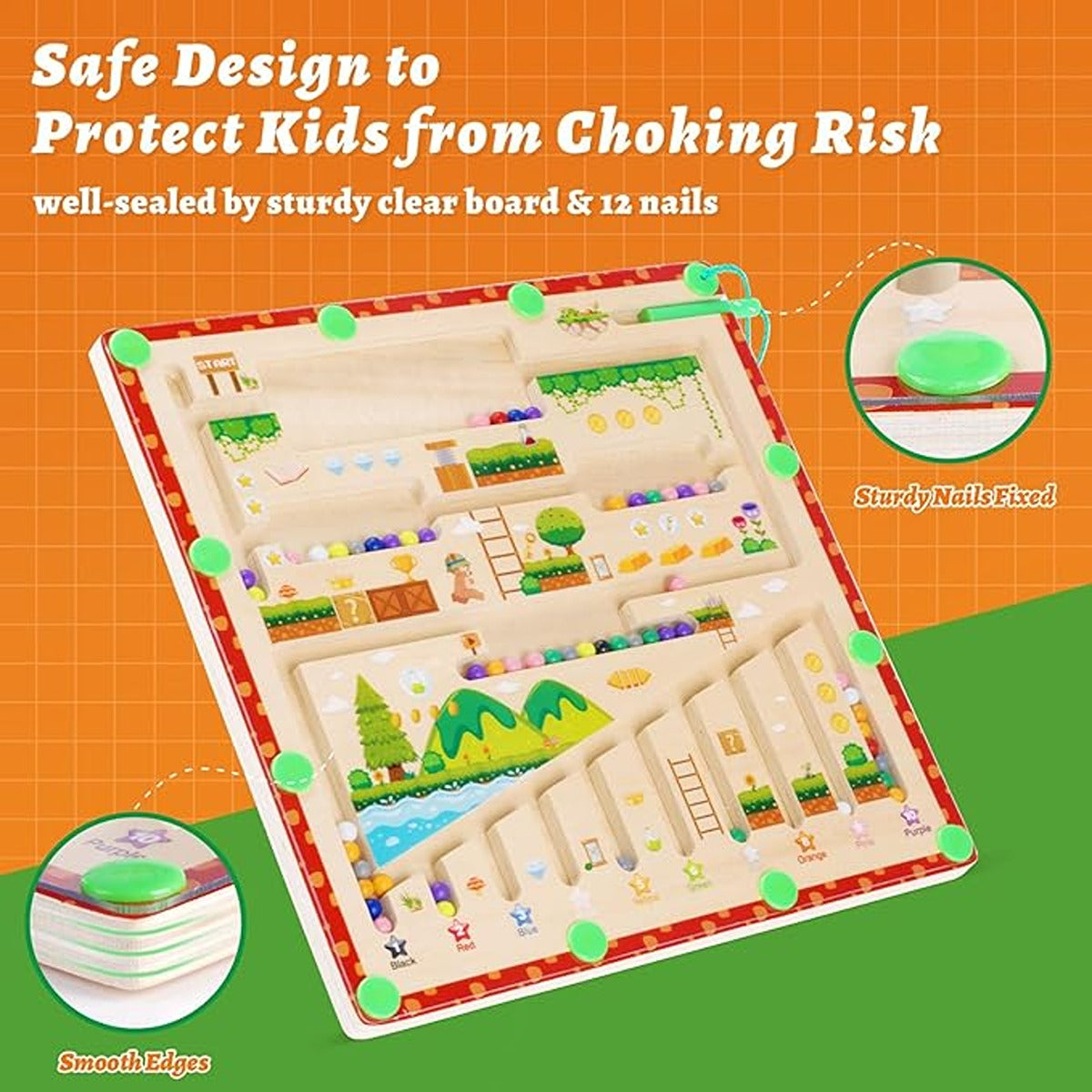 Lelin Lelin Fun Transport Magnetic Maze