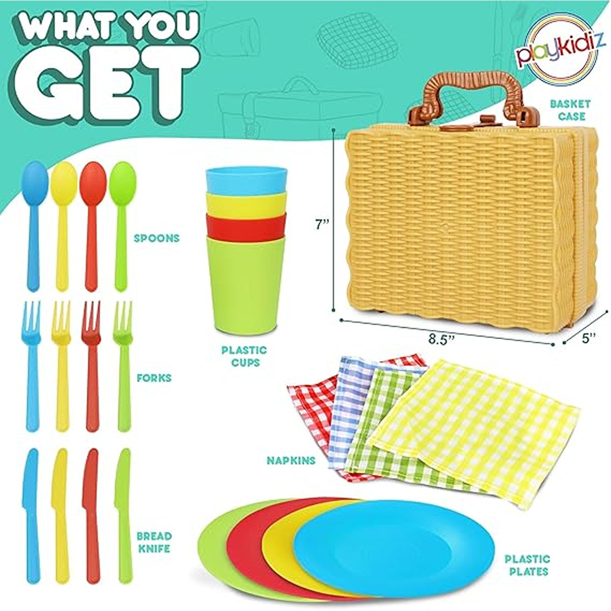 Lelin Lelin Picnic Play Set (Happy Picnic Day)