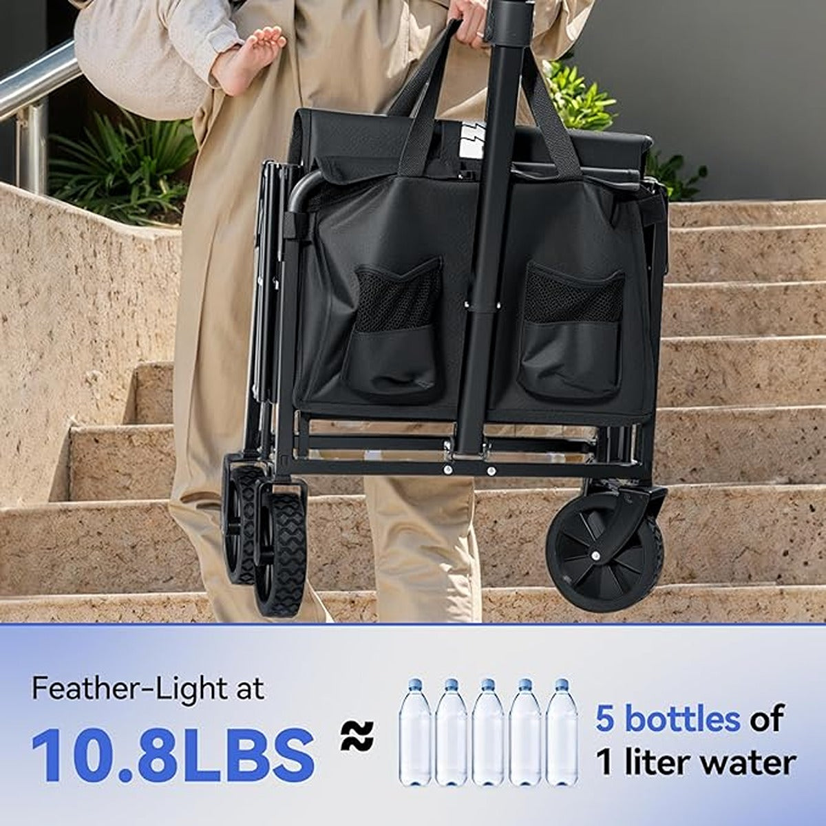 Radio Flyer 3 In 1 Ez Fold Wagon