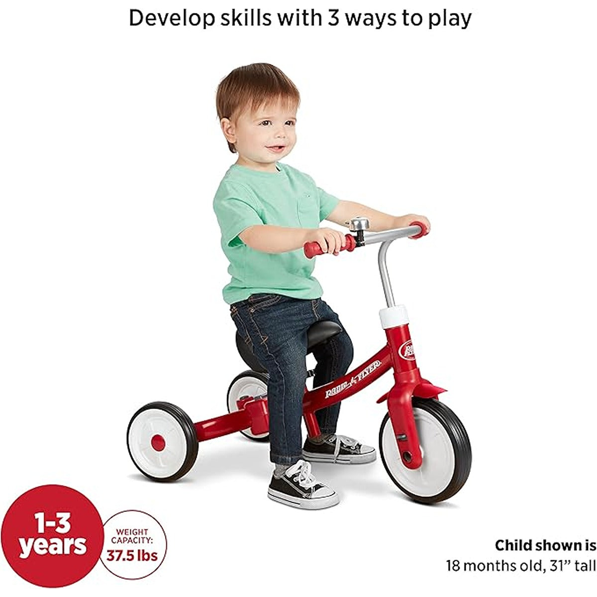 Radio Flyer 3-In-1 Trike