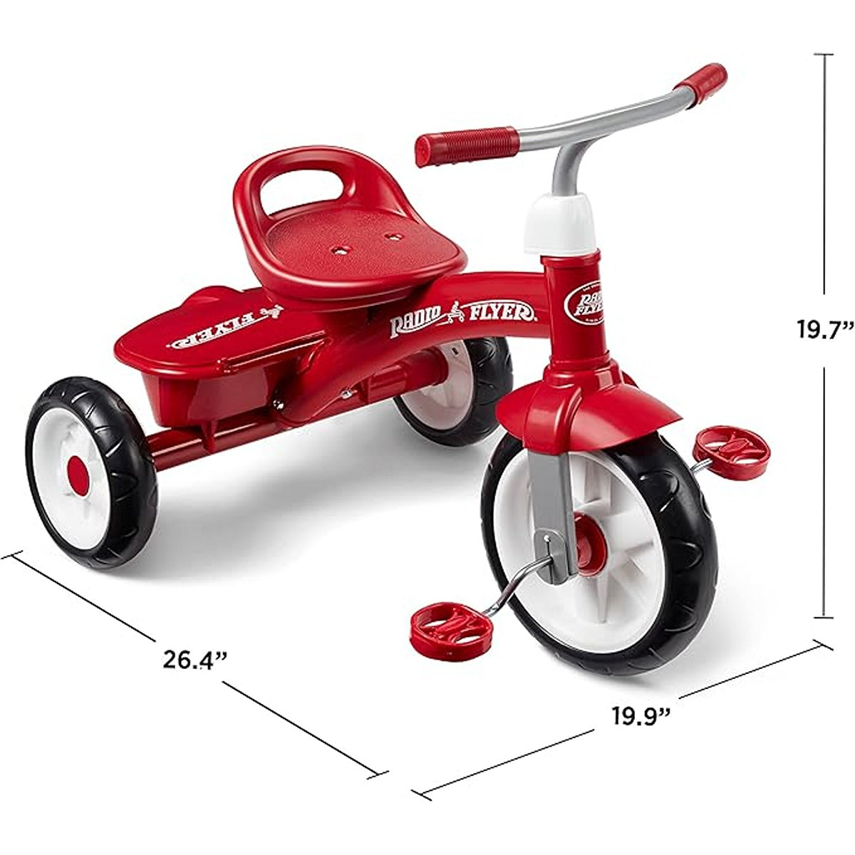 Radio Flyer Classic Red Dual Deck Tricycle
