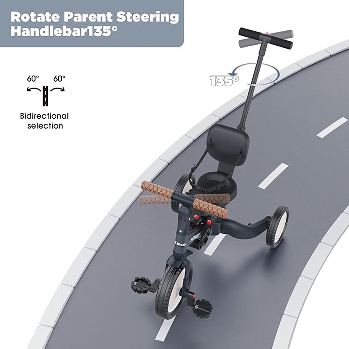 Radio Flyer Radio Flyer 3-In-1 Stroll N Trike (Pink)