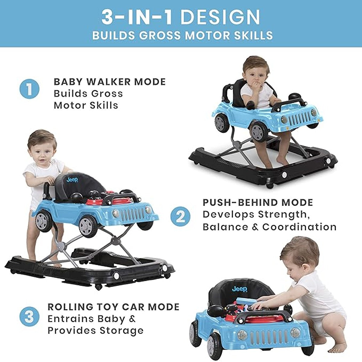 Radio Flyer Push & Play Walker Wagon With Teddy Bear