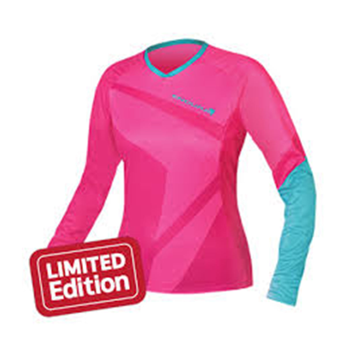Endura Singletrack II - Long Sleeve - Women - Top Limited Edition - XSmall - Raspberry