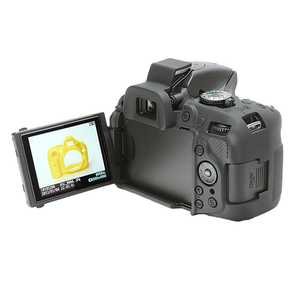 Easy Cover For Nikon 5200-Black