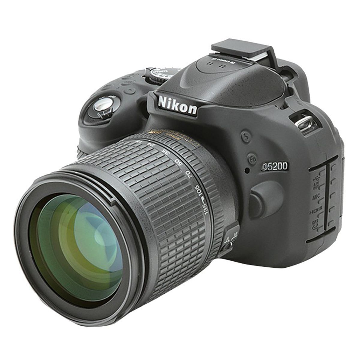 Easy Cover For Nikon 5200-Black