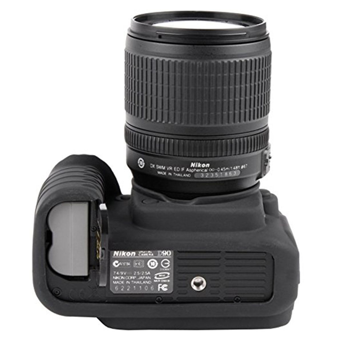 Easy Cover For Nikon D-90-Black