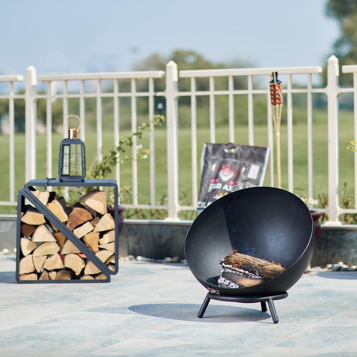 Bad Axe Bad axe The Fireball Firepit