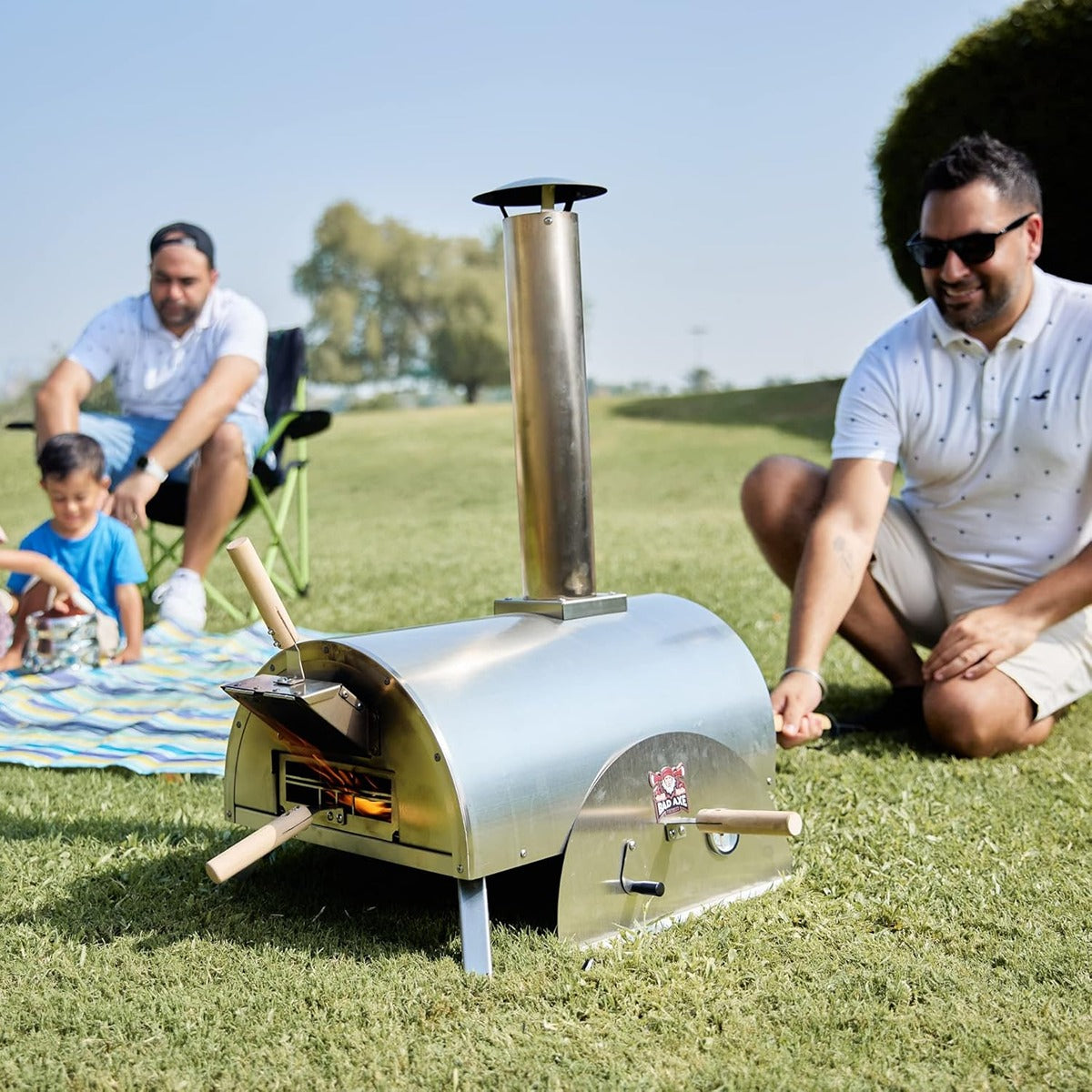 Bad Axe Bad axe Portable wood fired outdoor pizza oven