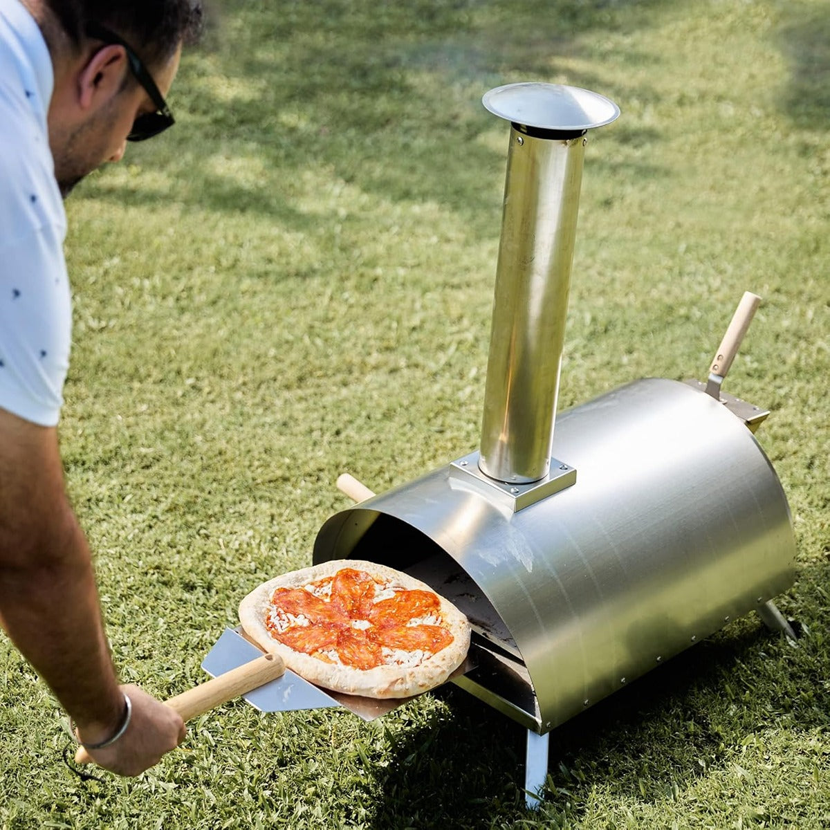 Bad Axe Bad axe Portable wood fired outdoor pizza oven