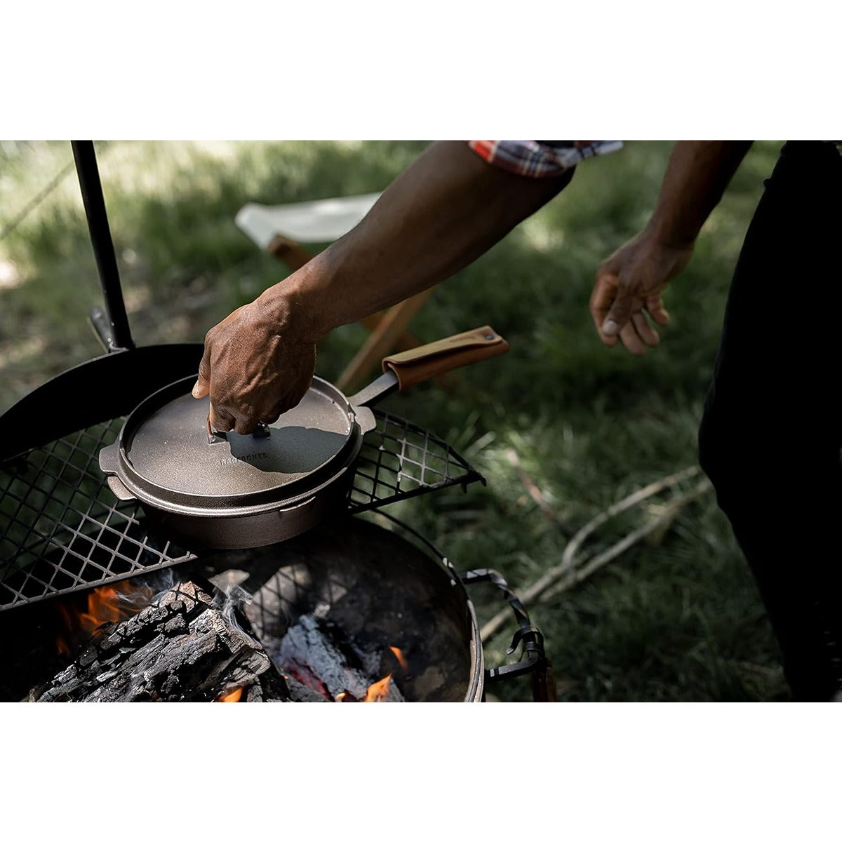 Barebones 10  All in One Cast Iron Skillet