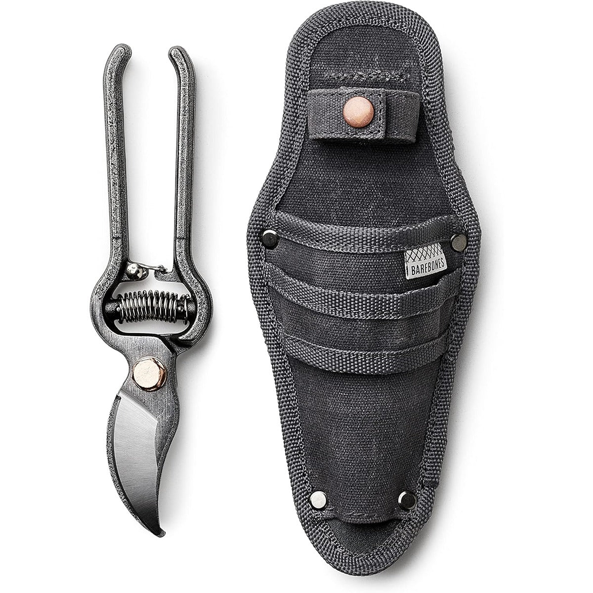 Barebones Metal Pruner with Sheath