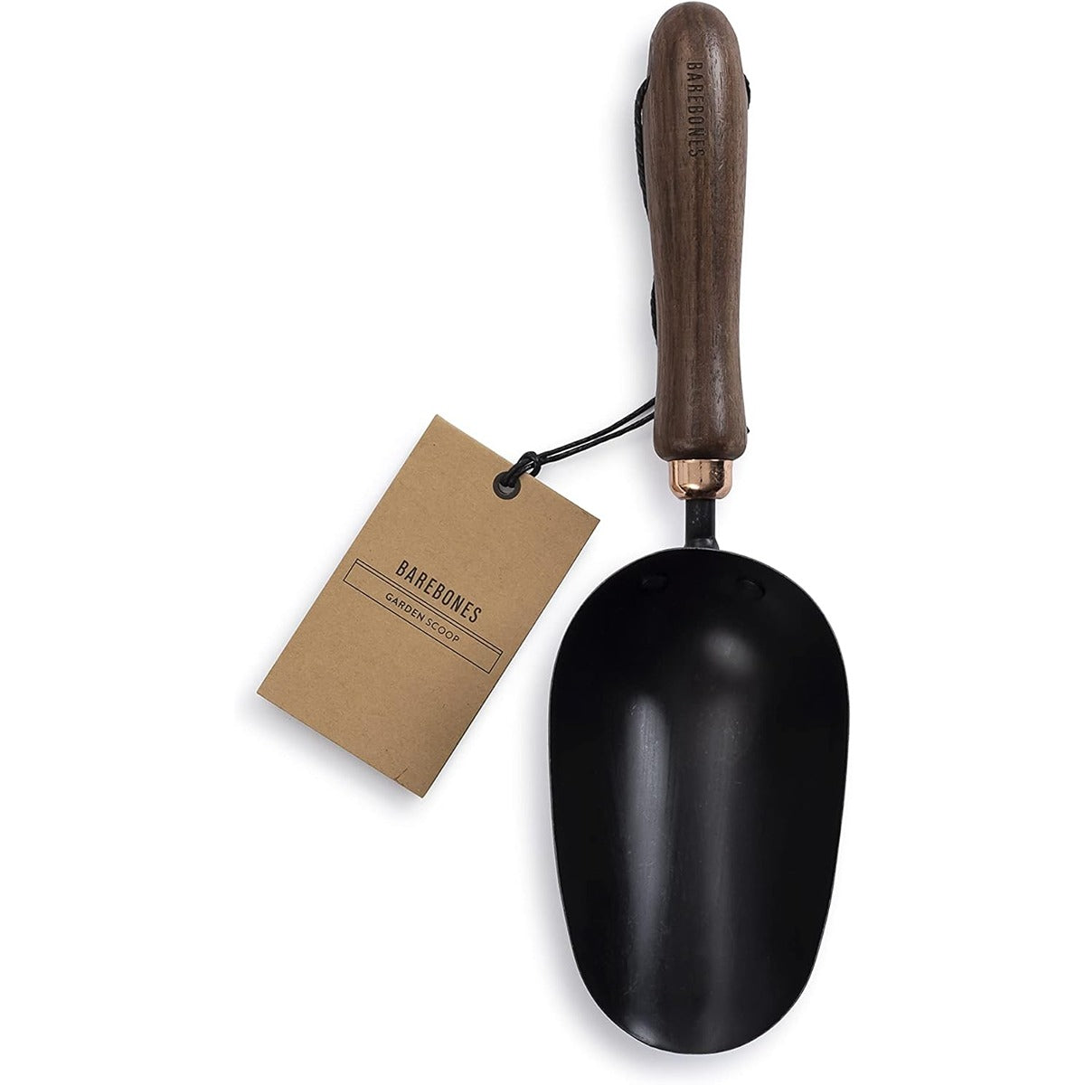 Barebones Garden Scoop - Walnut-Black