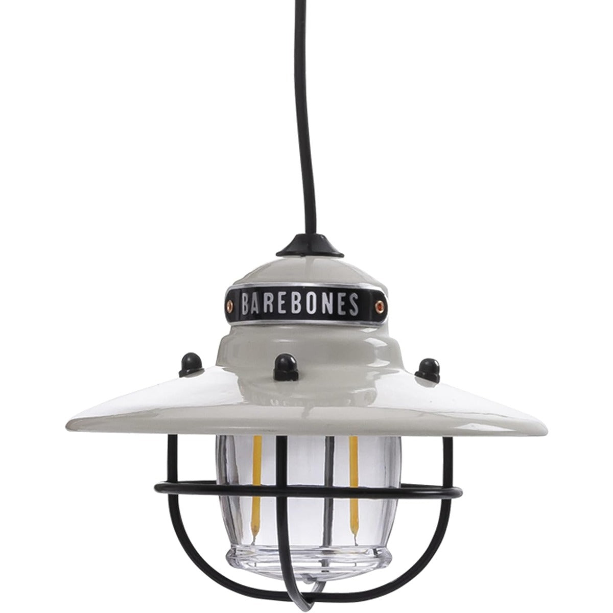Barebones Edison Pendant Light (Vintage White)