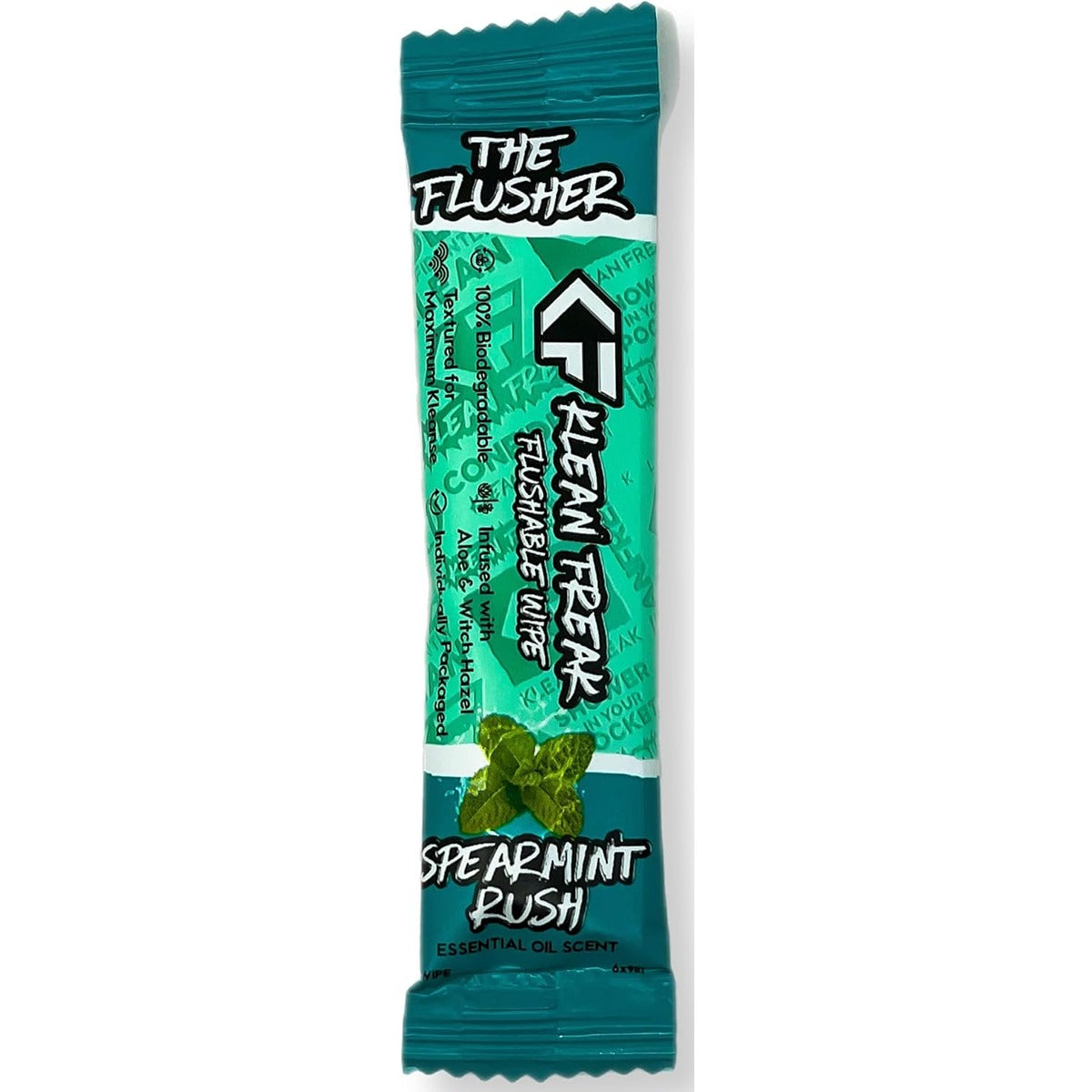 Klean Freak KLEAN FREAK - The Flusher - 100 Pack Spearmint Rush