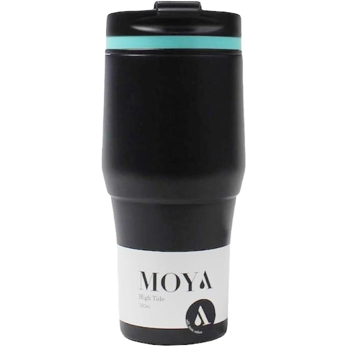 Moya Moya  High Tide  380ml Travel Coffee Mug Blue-Black