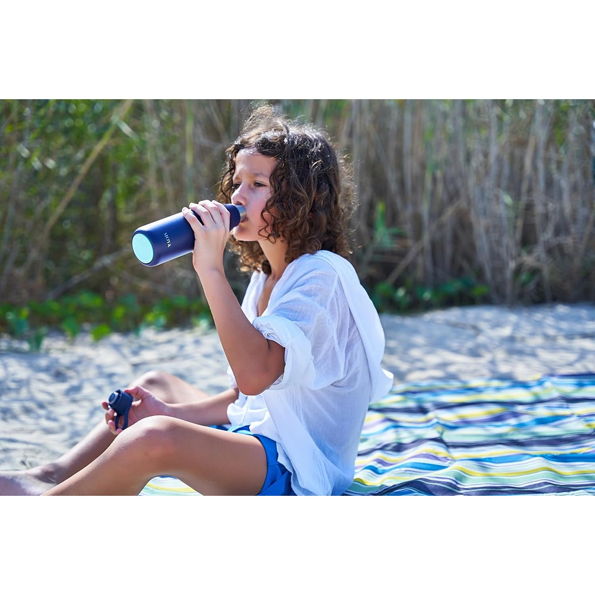 Moya Moya Sustainable  Blue Lagoon  460ml Powder Blue