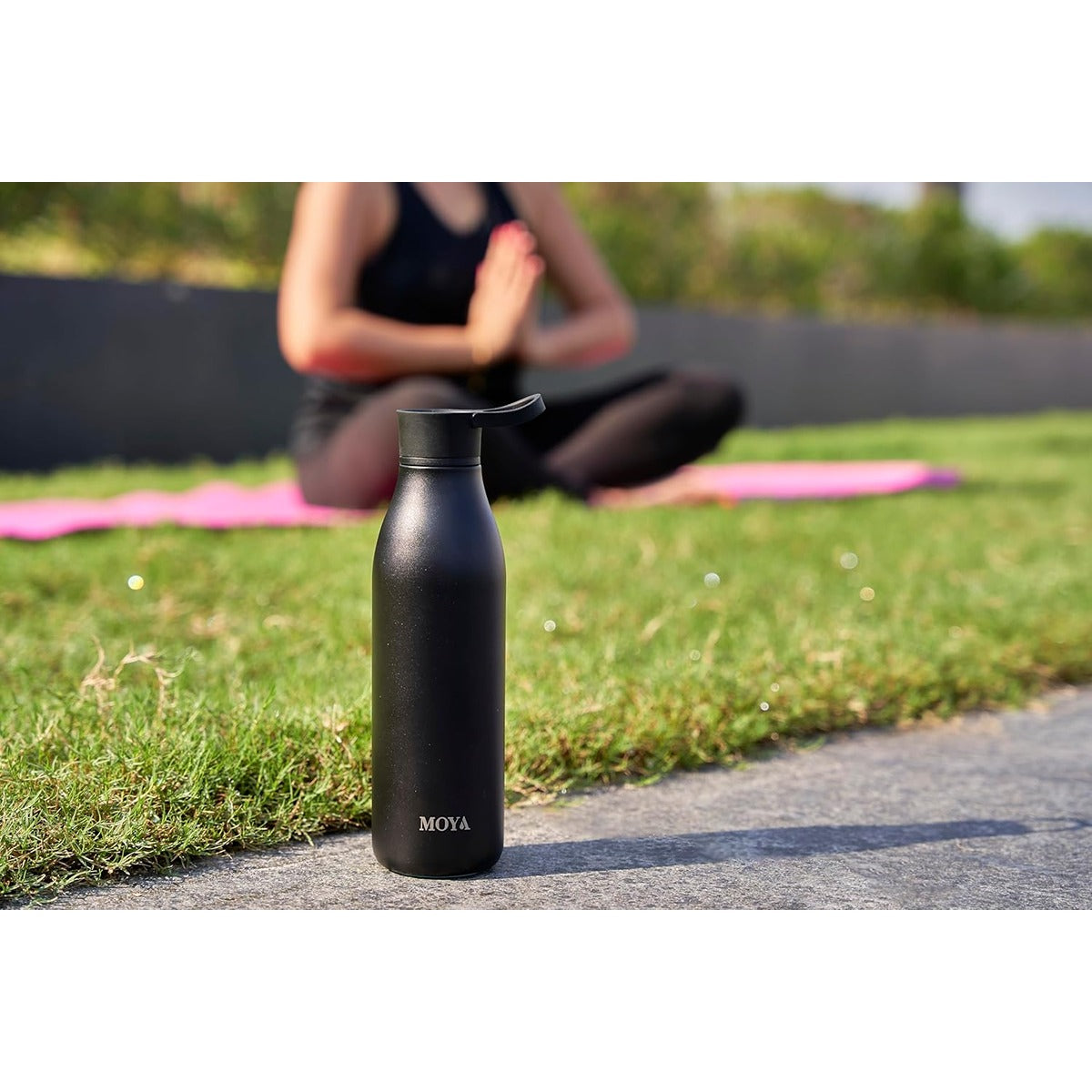 Moya Moya Sustainable  Blue Lagoon  460ml Black