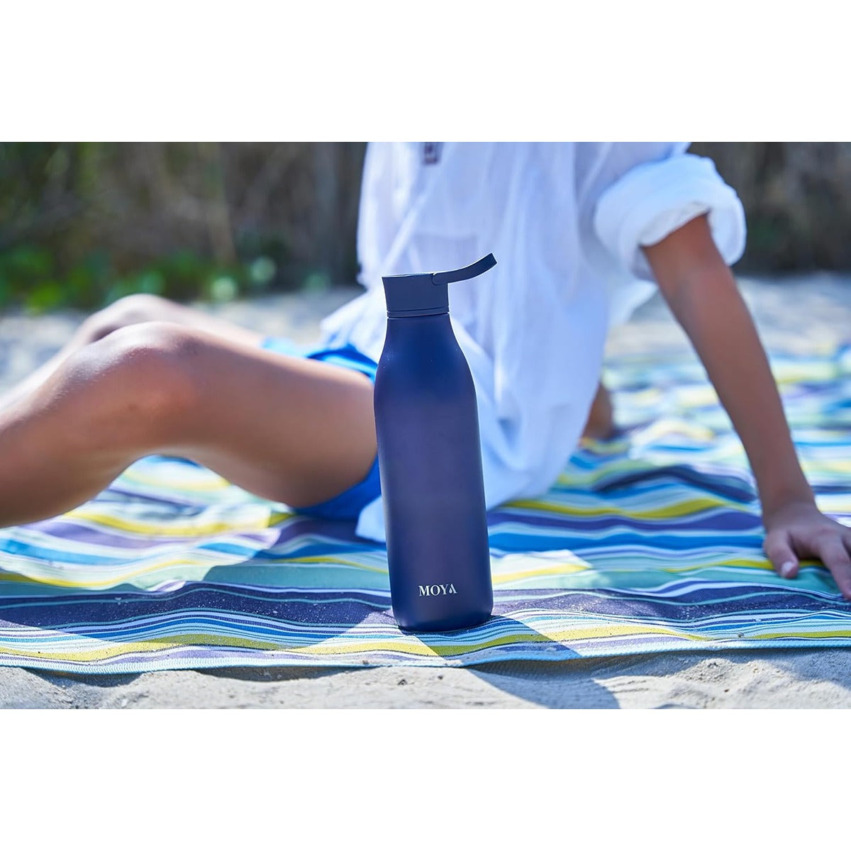 Moya Moya Sustainable  Blue Lagoon  460ml Navy
