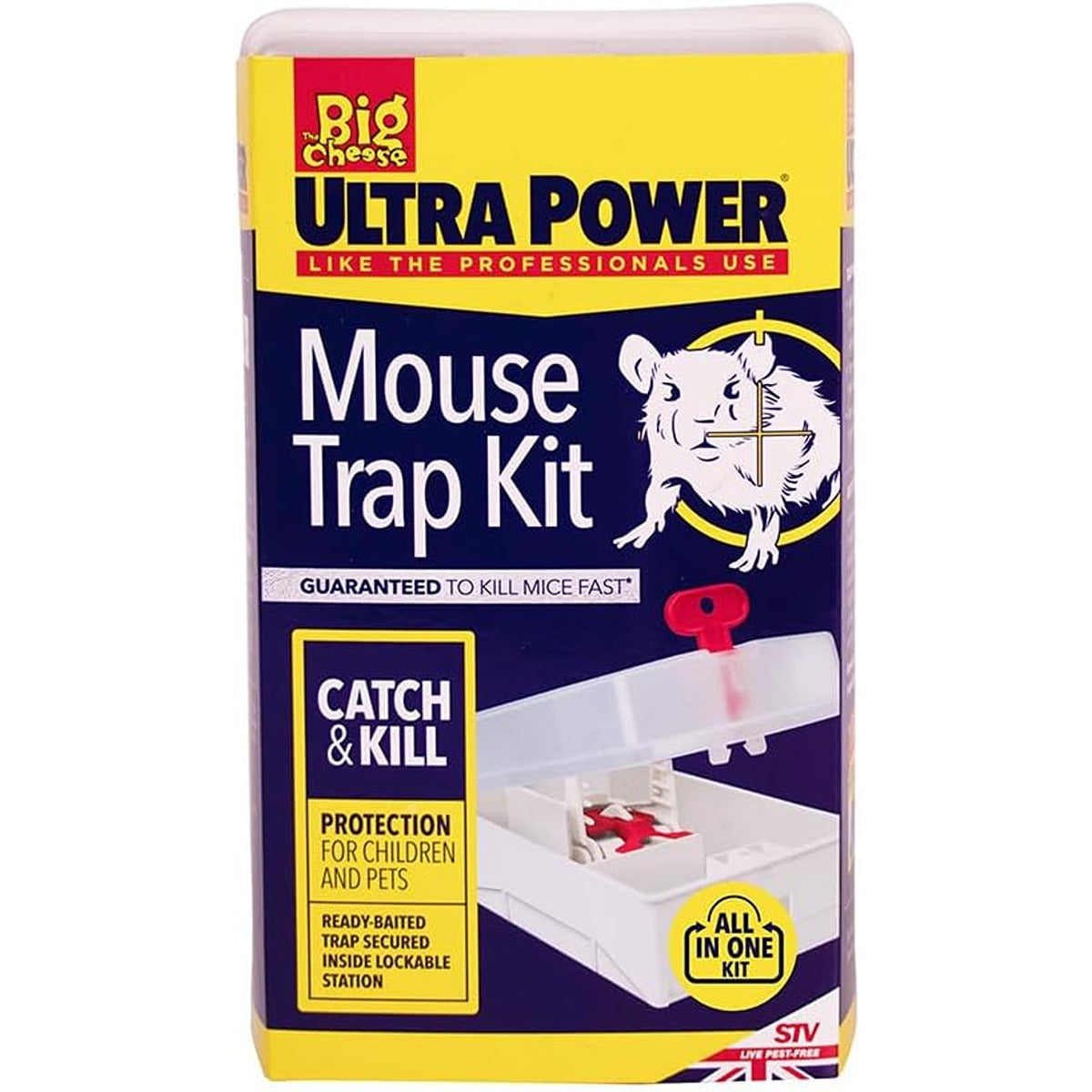 Stv Ready-Baited Mouse Trap Kit