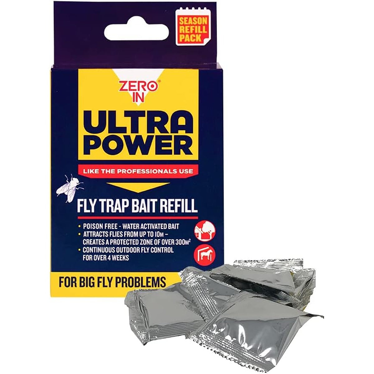 Stv Outdoor Fly Trap Refill Sachet - 8g x 6