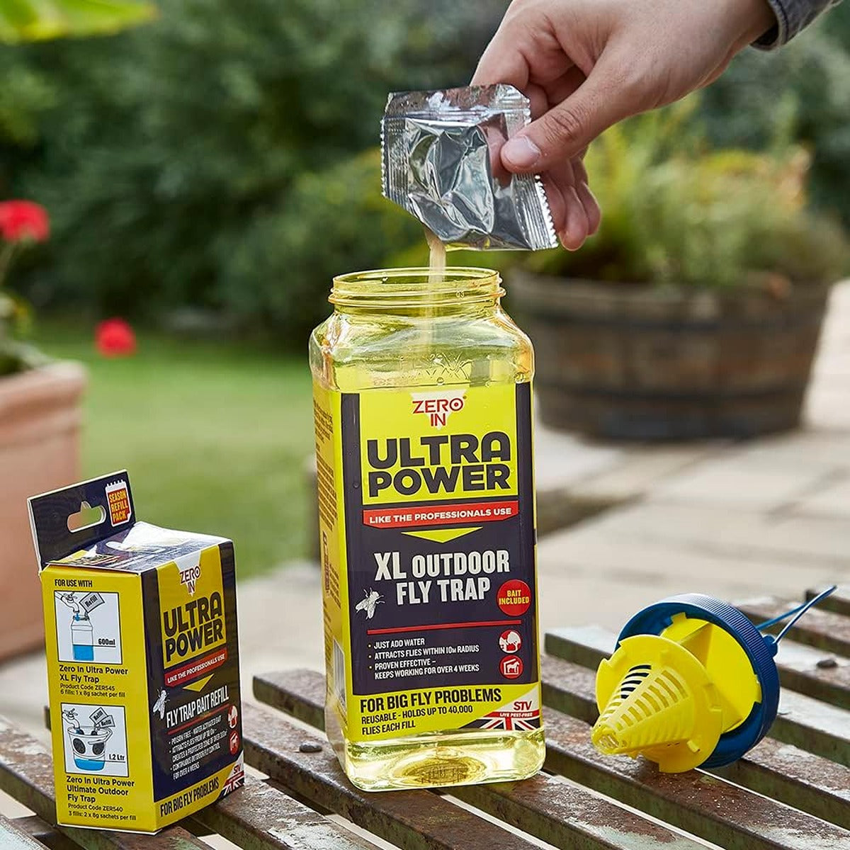 Stv Outdoor Fly Trap Refill Sachet - 8g x 6