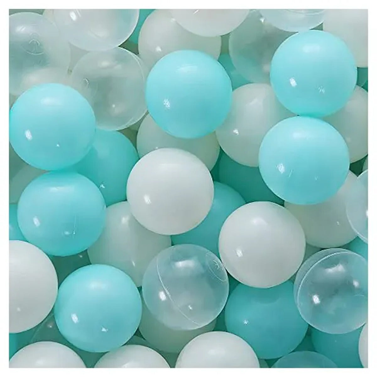 Ezzro Light Turquoise Balls Set of 100