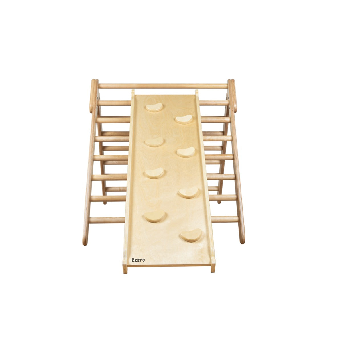 Ezzro Natural Large Climbing Foldable Triangle With Duo Board