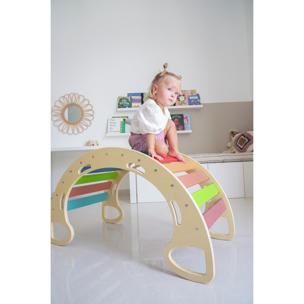 Ezzro Rainbow Large Rocker Balance Board
