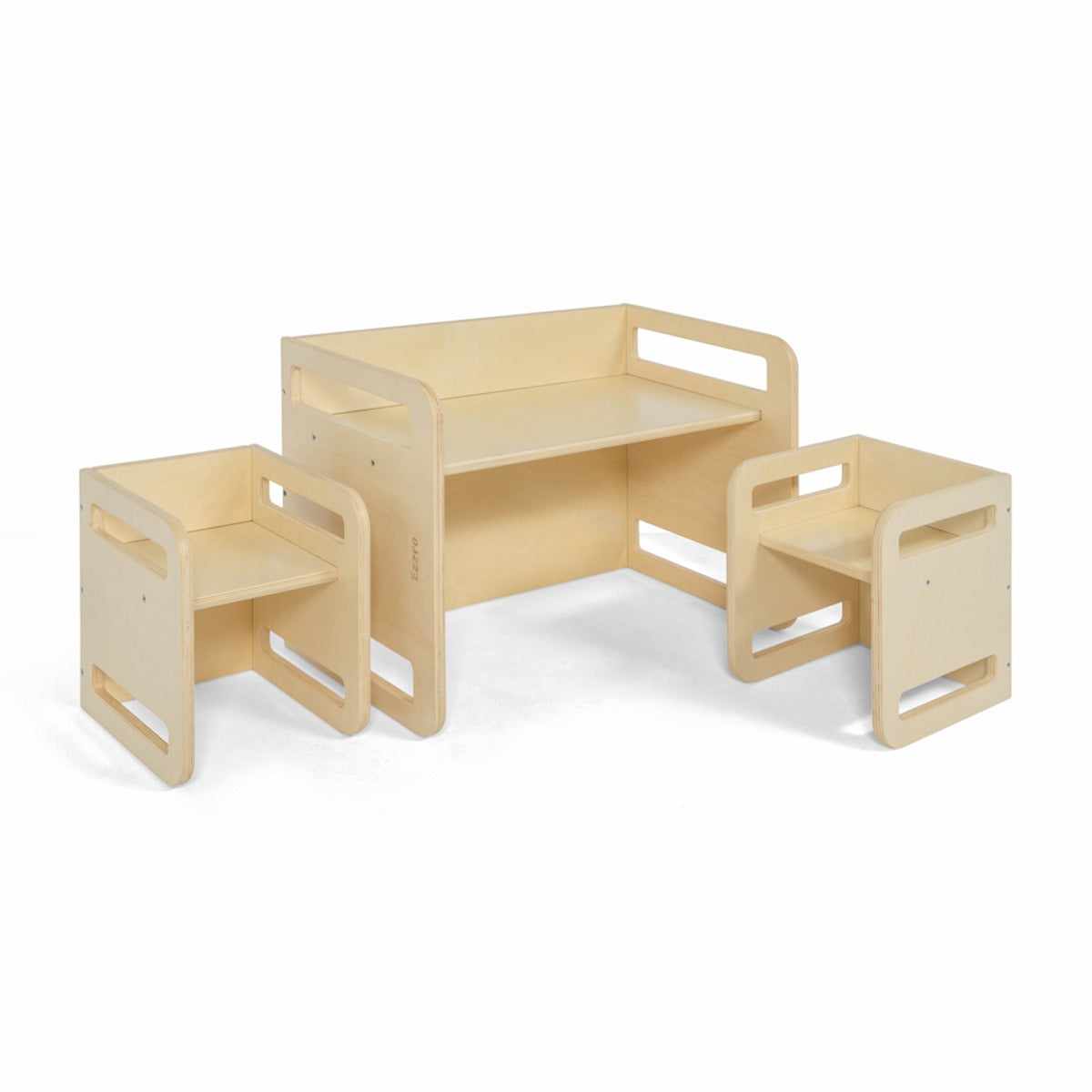 Ezzro Natural Montessori Table Set
