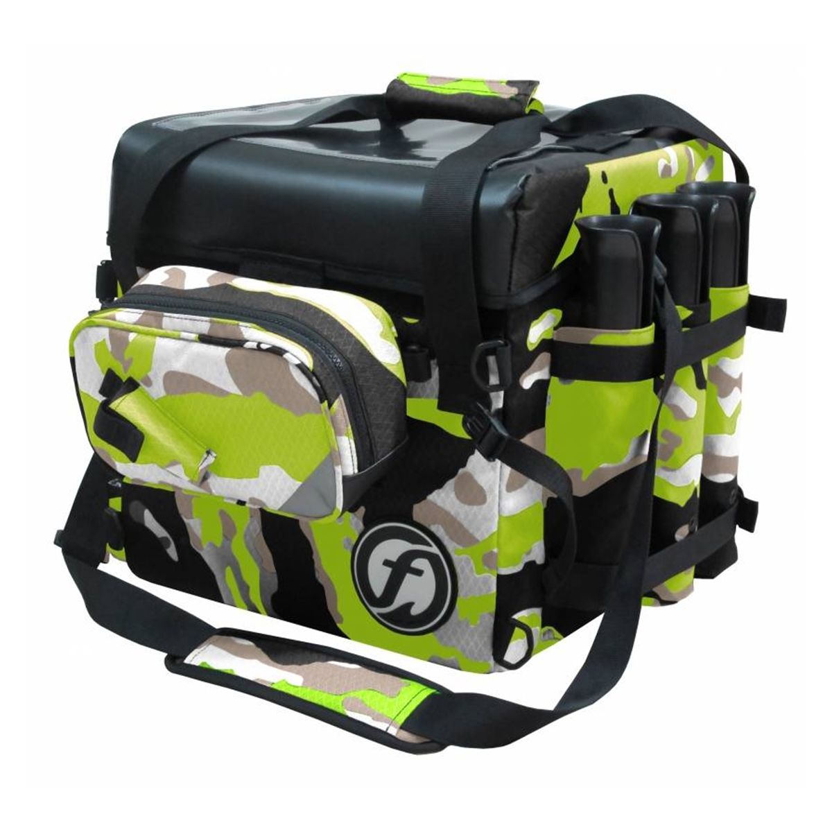 Feelfree Crate Bag Lime Camouflage