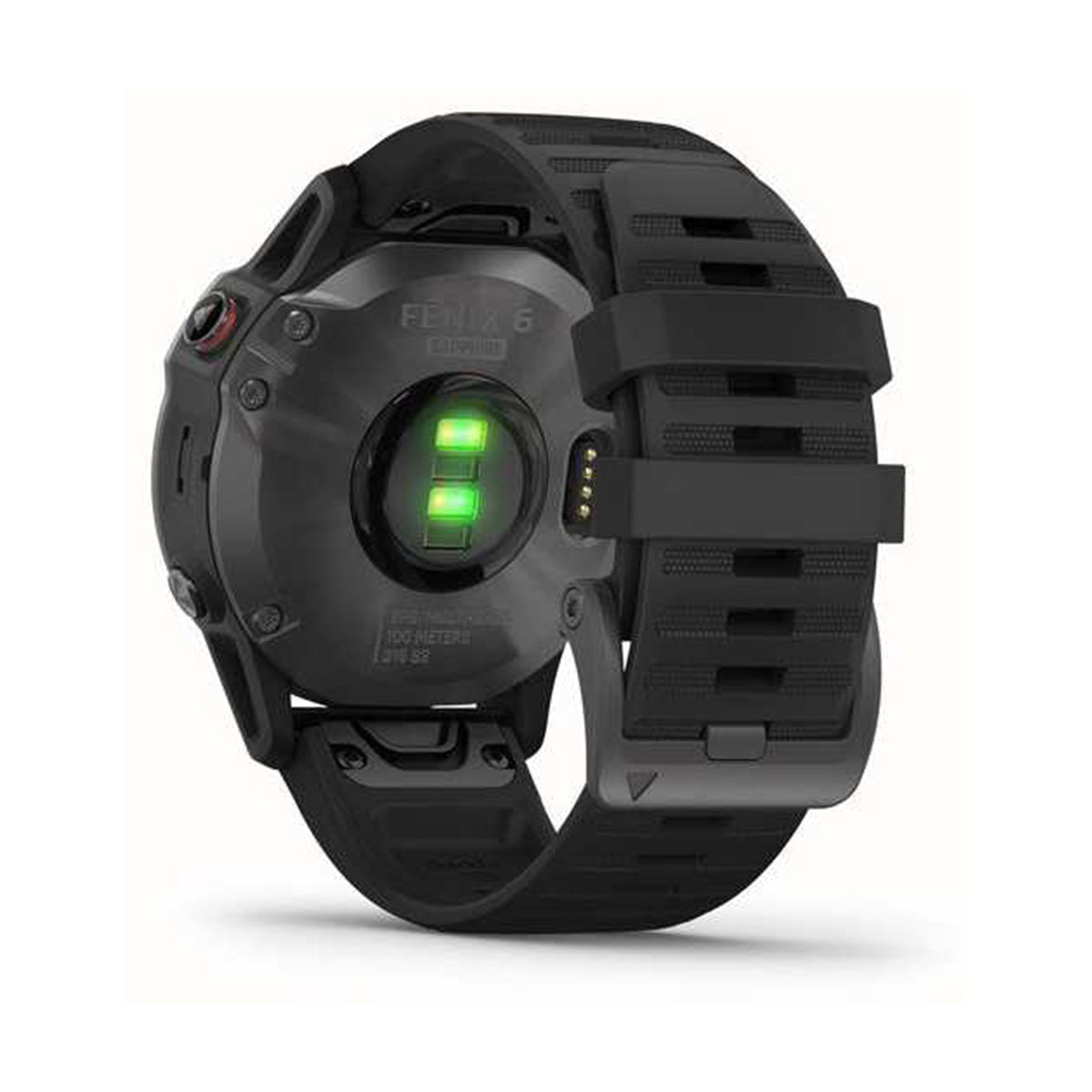 Garmin Fenix 6 Pro Sapphire Multisport GPS Watch - Carbon Grey with Black Band