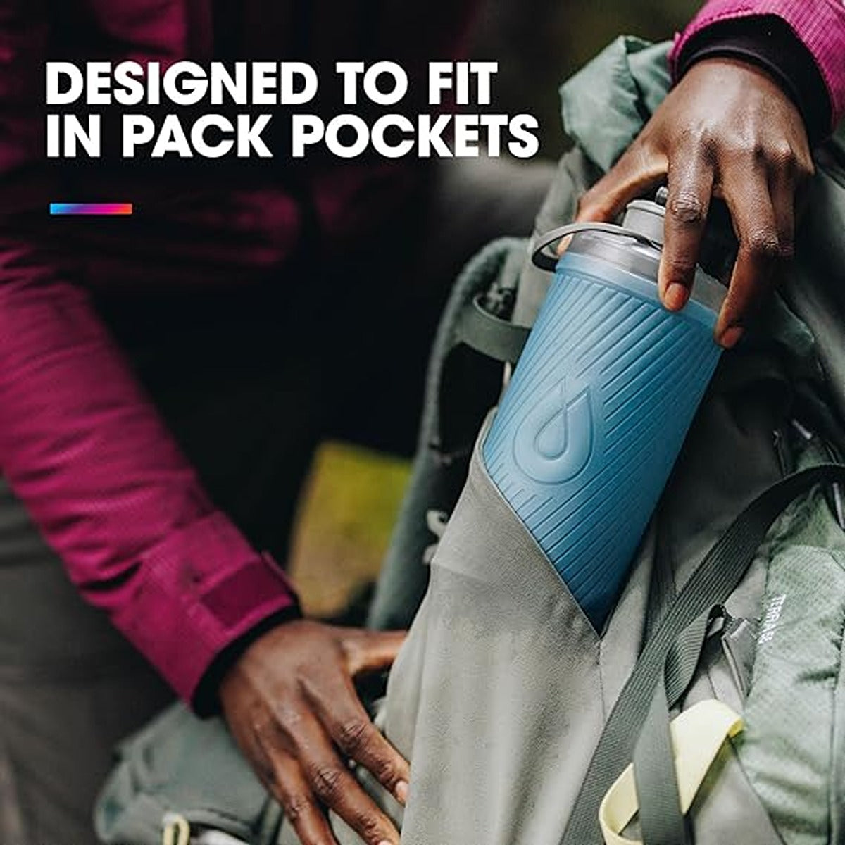 Hydrapak FLUX 750ml - Redwood