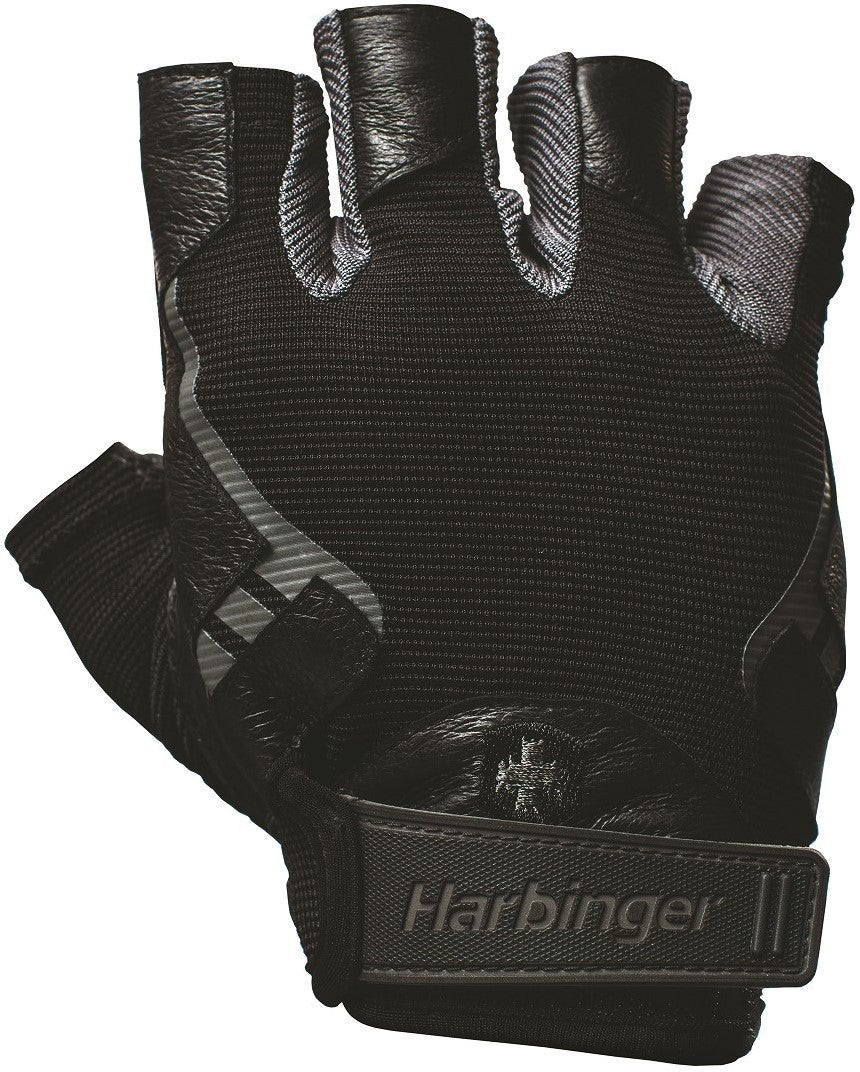 Harbinger Gym Exercise Glove Pro Wash & Dry - Black - 360258