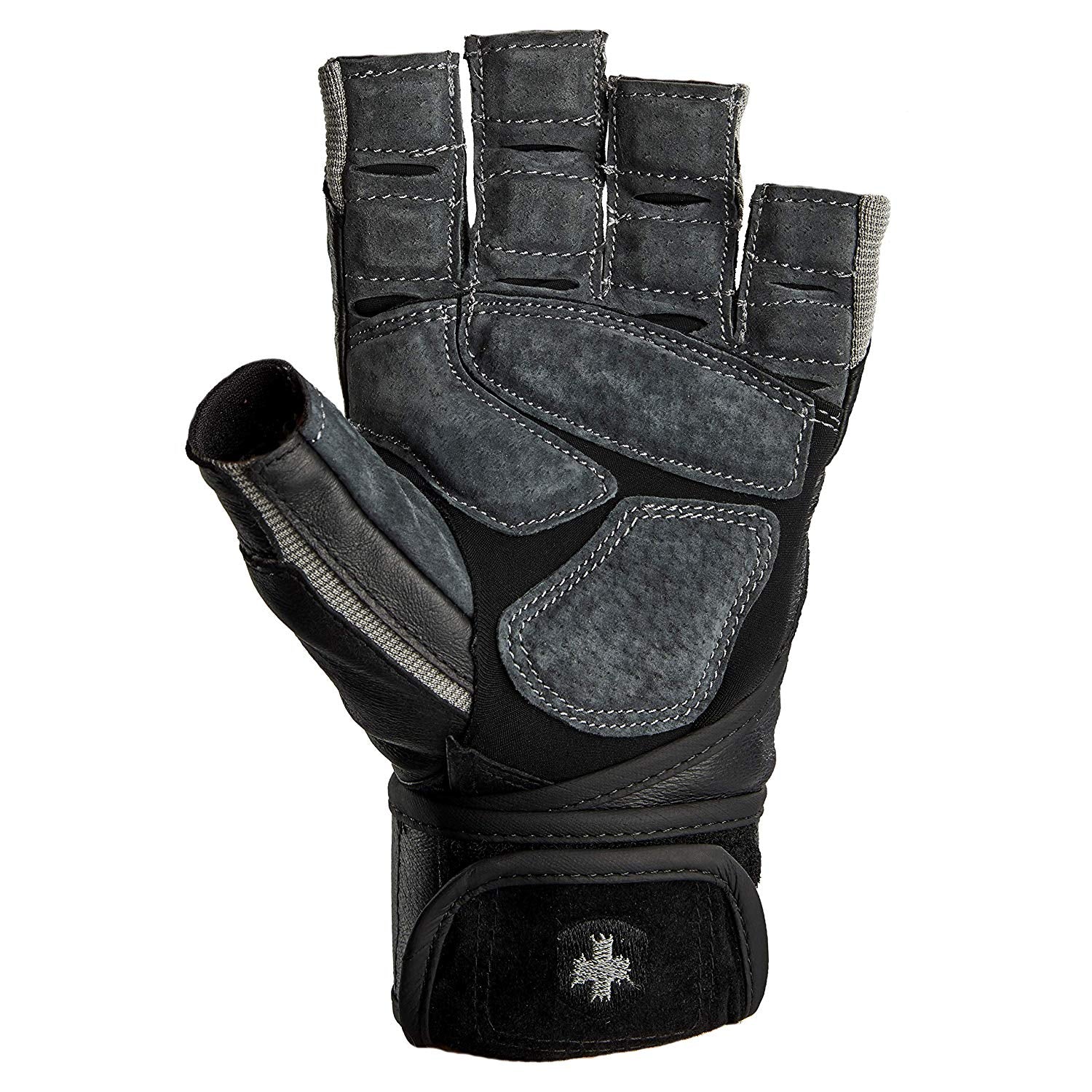 Harbinger Gym Exercise Bioform Wristwrap - Gray - 361262