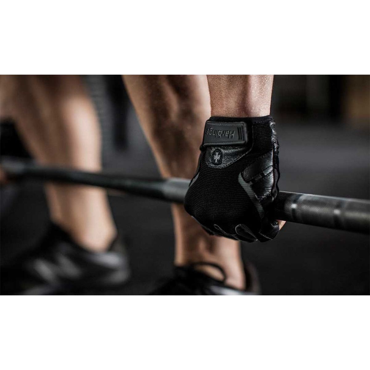 Harbinger Gym Exercise Glove Pro Wash & Dry - Black - 360272