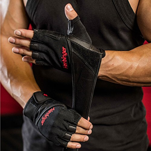 Harbinger Gym Exercise Pro Wristwrap - Black - 360012