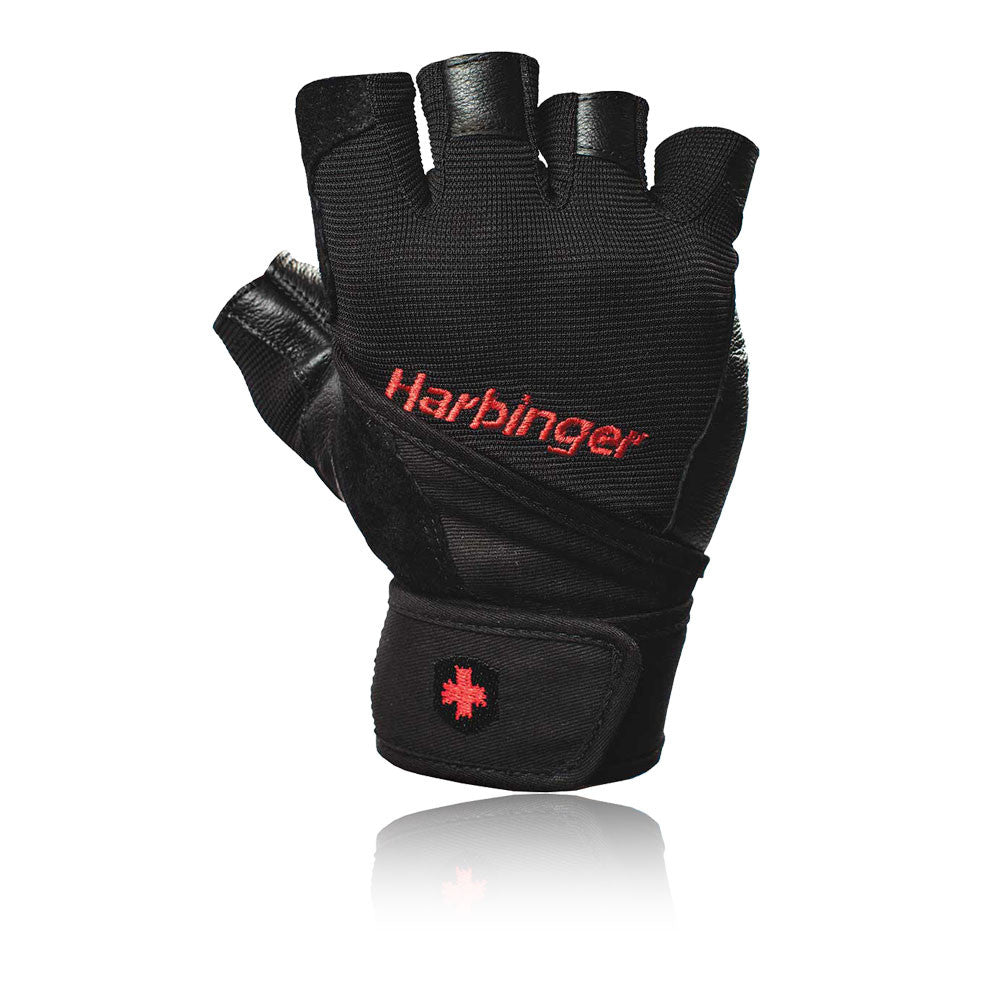 Harbinger Gym Exercise Pro Wristwrap - Black - 360005
