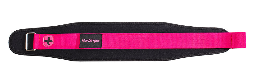 Harbinger Gym Exercise Belt 5 inch Foam Women Core Belt Xs - Pink